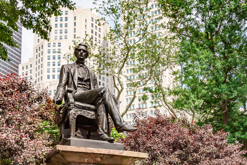 William H. Seward statue