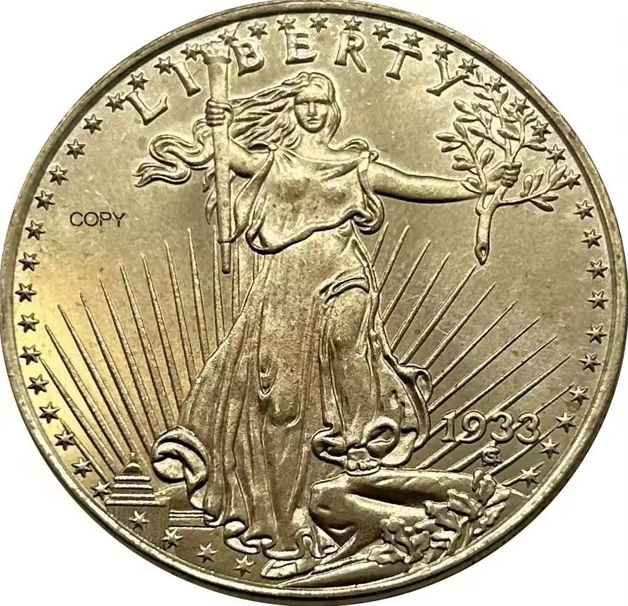 Liberty 1933 Gold Copy Coin