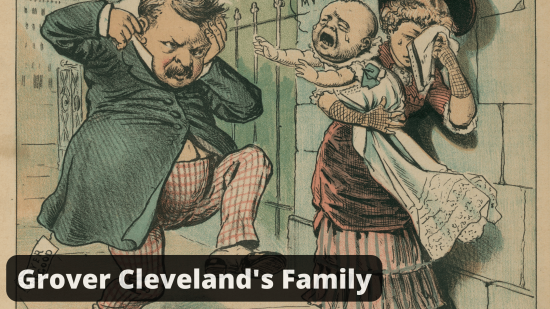 cartoon of Grover Cleveland