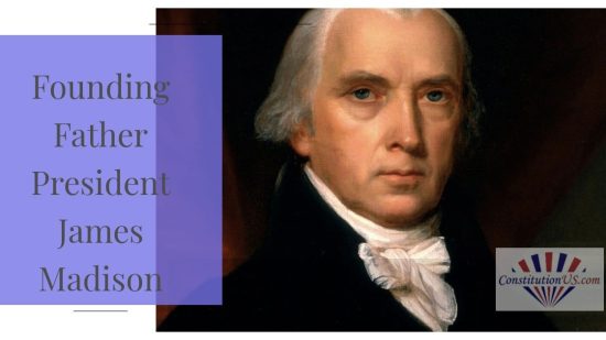 Founding father president james madison.