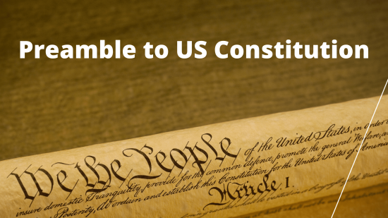 Preamble to constitution